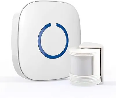 Wireless Entry Door Bell Welcome Motion Sensor Detector Gate Chime Alert Alarm • $14.08