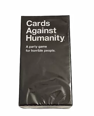 NEW Cards Against Humanity Ages 17+ Base Set X000DV5RJL *Factory Sealed* • $39.31