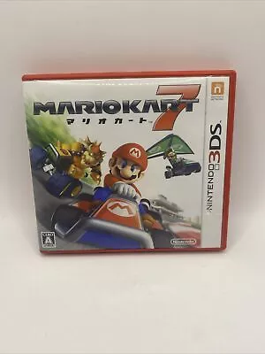 Mario Kart 7 Nintendo 3DS Game In Case - Japanese Version - Free Post • $28