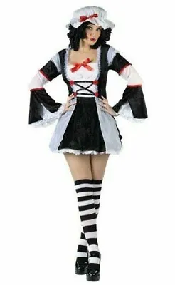 Rag Darlin' - Rag Doll - Adult Fancy Dress Costume - Medium- Large 10-14 Uk • £28.99