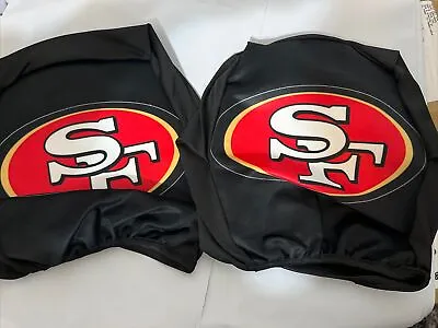 San Francisco 49ers Head Rest Cover Set - 2 Pieces NFL TEAM US Ship In 1 DAY！ • $16.99