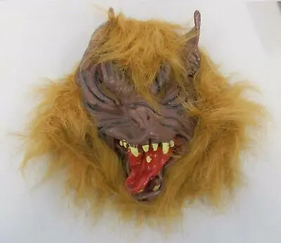 £4.99 • Buy Wild Animal Horror Mask Rubber Wolf Scary Halloween Masks Party Costume 