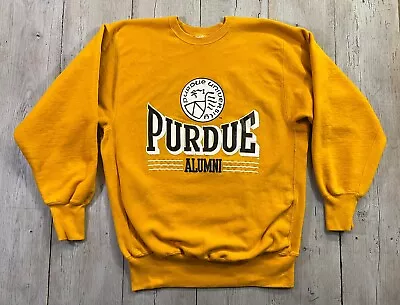 Vintage Champion Reverse Weave Purdue University Alumni Sweatshirt Size XXL • $49.99