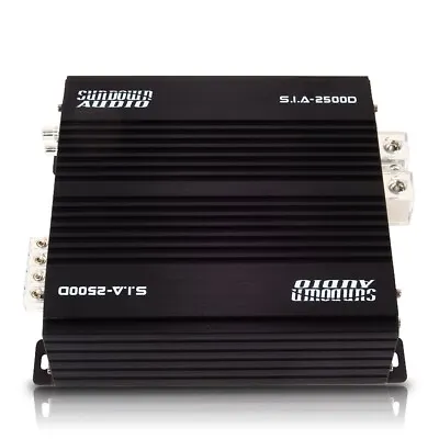 Sundown Audio SIA-2500D 2500W RMS 1-CH / Monoblock Class-D Car Stereo Amplifier • $369.99
