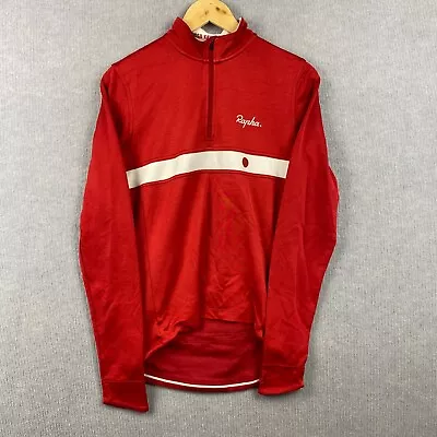 Rapha Cycling Jacket Mens Medium Red White Kisso Kawamuro Japan Country Jersey • $199.95