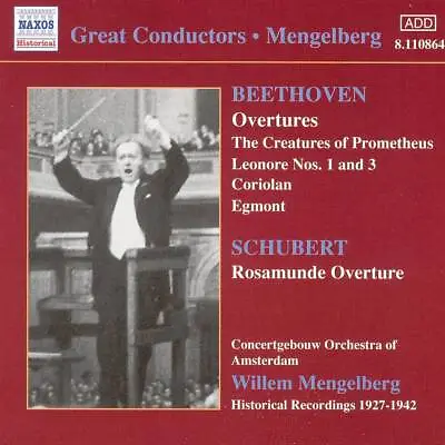 Mengelberg Conducts Beethoven & Schubert New Cd • $20.18