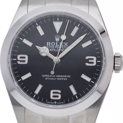 ROLEX Explorer 40 224270 (Runtime) Box Warranty Stainless Steel MensWatch Bl... • $15339.14