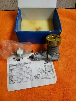 MVVS Engine - MVVS .26 GFS/R ABC RC Motor  - Cat No 3048 • $129.99