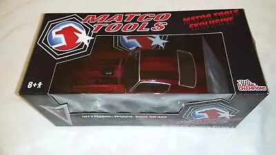 1/18 RACING CHAMPIONS MATCO TOOLs 1973 Pontiac Firebird Trans AM 455 MM2602P • $105