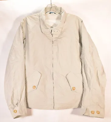 David Chu Mens Bomber Jacket Light Gray • $50