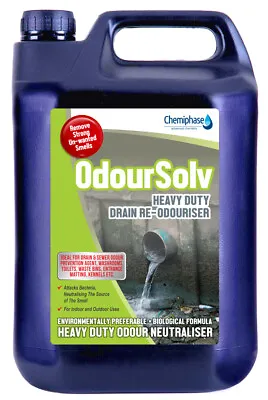 Odoursolv - Heavy Duty Odour Neutraliser- 5 Litre • £17.23