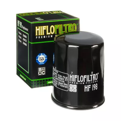 HifloFiltro Oil Filter Black Fits Polaris/Victory HF198 K&N-198 • $9.99