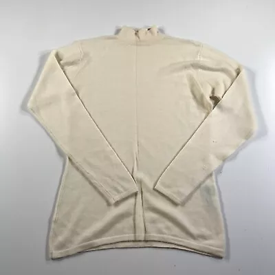 $99.85 • Buy Alexa Chung For AG Adriano Goldschmied Sweater Womens Medium Ivory Wool Blend