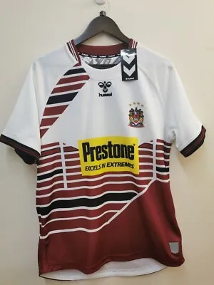 £6.99 • Buy Hummel Wigan Warriors Rugby Jersey  Home Shirt 2020 UK L CG L14