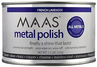 Maas International Metal Polish Can 1.1 Pound Long-lasting And Strong Protecti • $66.98