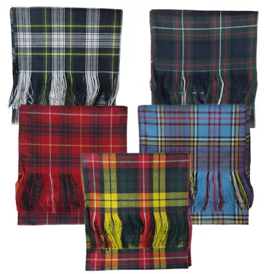 Ingles Buchan Womens 100% Wool Full Size Tartan Plaid Sash - 10.5  X 90  • $56.95