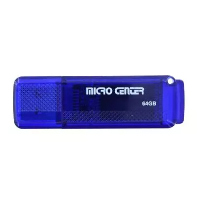 Micro Center 64GB SuperSpeed USB 3.1 (Gen 1) Flash Drive (IL/RT6-18268-481747... • $14.99