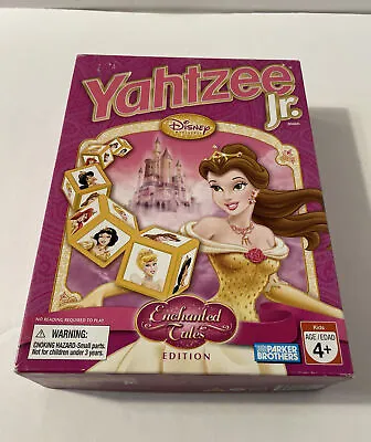 Disney Yahtzee Jr  Enchanted Tales  Edition By Parker Brothers - 2007 Complete! • $15.29