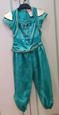 Girls Fancy Dress Costume Aladdin Jasmine Arabian Dress-up Age 3-5 • £9.99