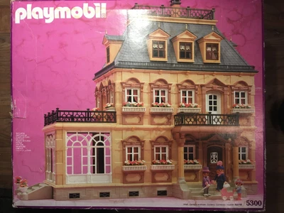 £36 • Buy Vintage Playmobil 5300 Victorian Mansion: With Furniture, Figures & Accessories