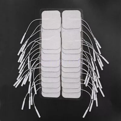 40 Tens Electrode Pads EMS Replacement Unit 7000 3000 2x2 Muscle Stimulator BULK • $12.99