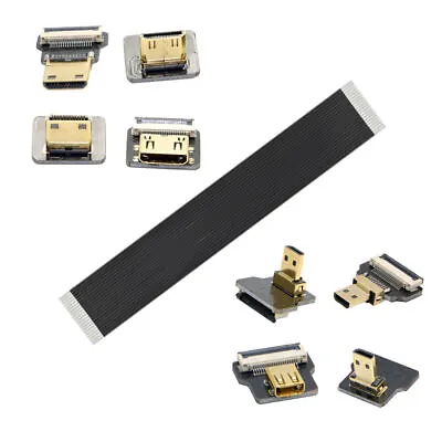 Xiwai FPC Ribbon Flat HDMI Video Cable CYFPV Micro HDMI Video Mini  1080P • $3.63