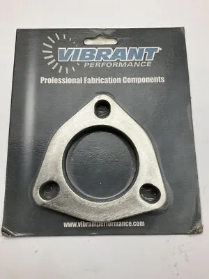 Vibrant Performance 1481S 3-Bolt Stainless Steel Exhaust Flange; 2.25  ID • $26.95