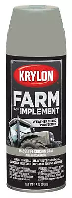 Krylon 1938 Farm & Implement Paints Massey Ferguson Gray 12 Oz. • $20