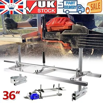 Chainsaw Mill For Saws 14 -36  Bar Furniture Making Wood Cutting Aluminum Steel • £69.99
