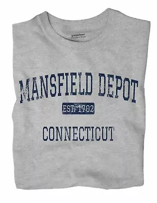 Mansfield Depot Connecticut CT T-Shirt EST • $18.99