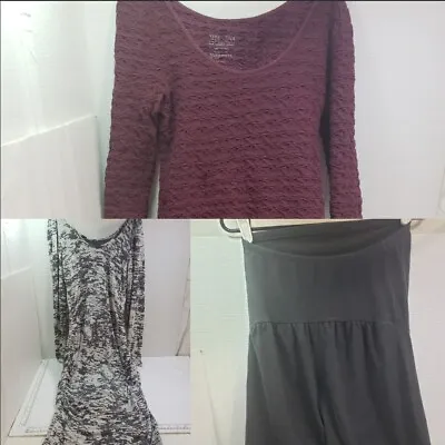 Big Lot Maternity Clothes Pants Dresses Tights A:Glow Tart Tees By Tina S-M-L • $16.99