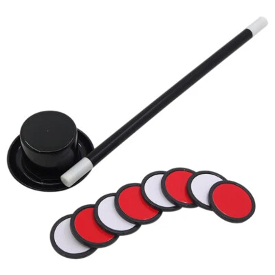 £6.90 • Buy Funny Hat Rainbow Piece Stage Props Kid Tricks Toys With Wand Magician Costume