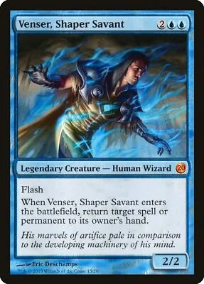 Venser Shaper Savant [From The Vault: Twenty] MTG Near Mint Foil • $9.28