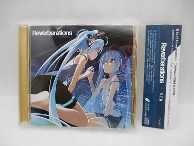 Vocaloid CD S.C.X Reverberations W/ Obi Japan Hatsune MIKU IA Clear Tears SCX • $149.99