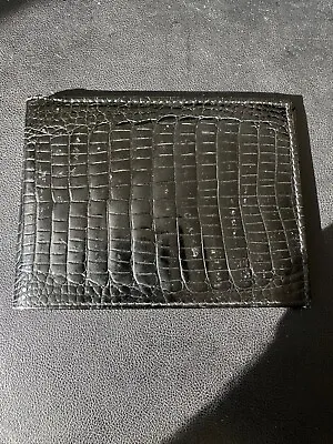 Vera Pelle Men's Alligator Wallet Vintage • $178