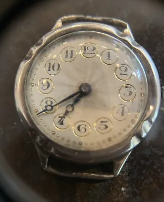 Swiss 15 Jewel Vintage 1909 London Imported Silver Dimier Watch .925 Ladies • £25