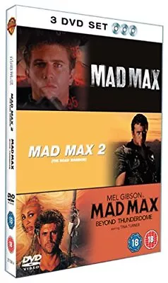 Mad Max Trilogy: Mad Max / Mad Max 2: The Road Warrior / Mad Max ... - DVD  E2VG • £7.50