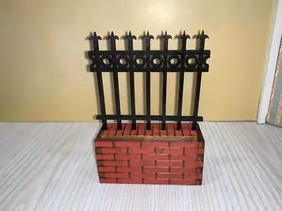 1:12 Scale Miniature Dollhouse Alessio 3  Brick Fence Section - 170b • $10