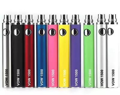 3x E-Cigarette Vape Pen Upgraded 1500mAh Variable Voltage Batteries Or Charger • £13.50