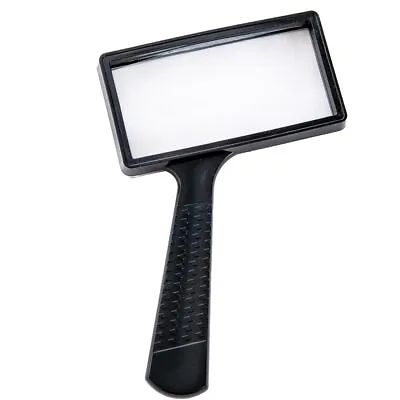 Large Rectangular Handheld Magnifying Glass，5X Magnification，4x2inches Handhe... • $13.19