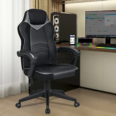 £86.99 • Buy Home Office Gaming Chair PC Computer Executive Chair Leather Ergonomic Recliner