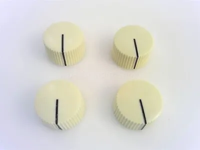 True Custom Shop® Vintage Style Radio Amplifier Knobs For Fender Amps Cream 4pk • $13.97