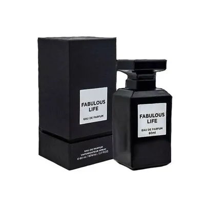 £17.99 • Buy Fabulous Life 80ml Unisex Scent EDP Perfume Spray Woody Amber Men Perfume