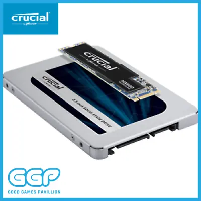 Crucial 250GB 500GB 1TB 2TB SSD MX500 2.5'' M.2 SATA Internal Solid State Drive • $95