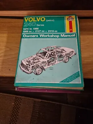 Volvo 240 Haynes Workshop Manual 1974 - 1988 270 • $8.70