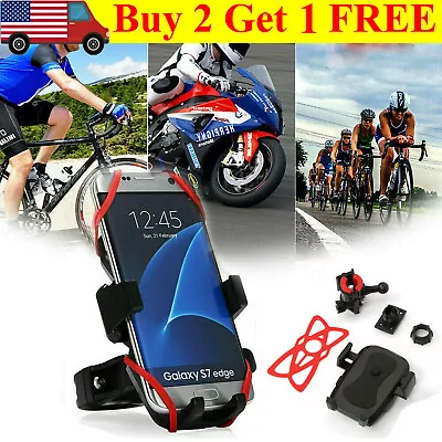 Universal Motorcycle MTB Bicycle Handlebar Bike Mount Holder For Cell Phone GPS • $7.11