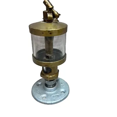 G. B. ESSEX Brass Cylinder Oiler No 3 Hit Miss Engine Steam Antique • $82.39