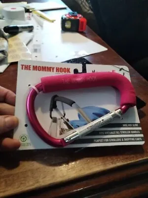 The Original The One And Only Mommy Hook Stroller Accessory-  Pink (NEW)!!! • $11