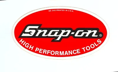  NEW  Vintage Snap-on Tools Tool Box Cabinet Sticker Emblem Racing Decal SS557A • $25.27