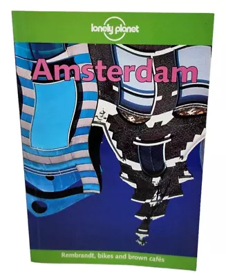 Travel Guide Book By Lonely Planet - Amsterdam (2000) • $15